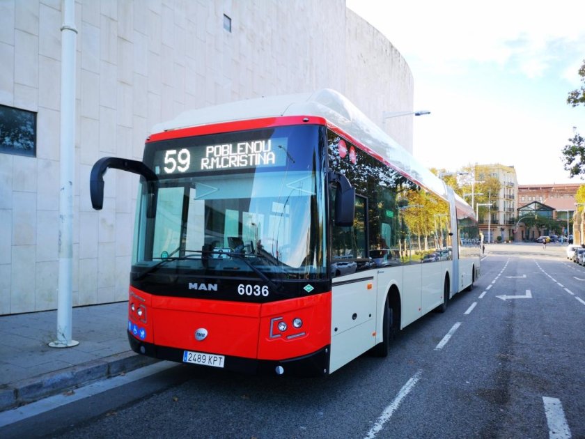 Tmb автобус барселона