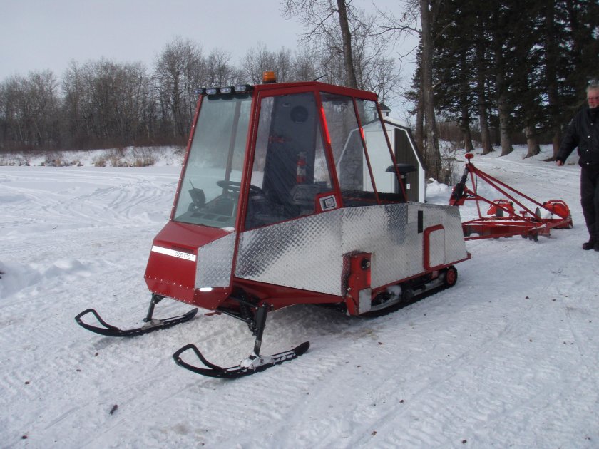 Арктика 1500 снегоход с кабиной