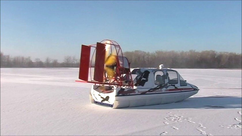 Аэролодка амфибия патруль