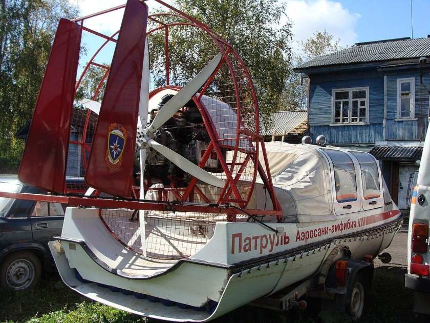 Аэросани амфибия патруль