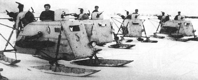 Боевые аэросани НКЛ-26