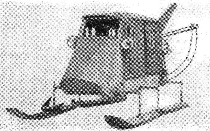 Аэросани Неждановского 1903