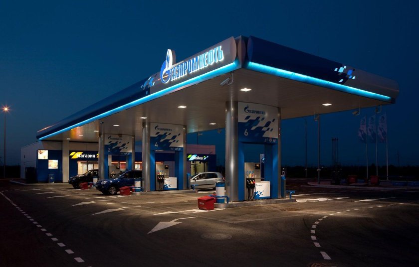 АЗС станция Газпромнефть