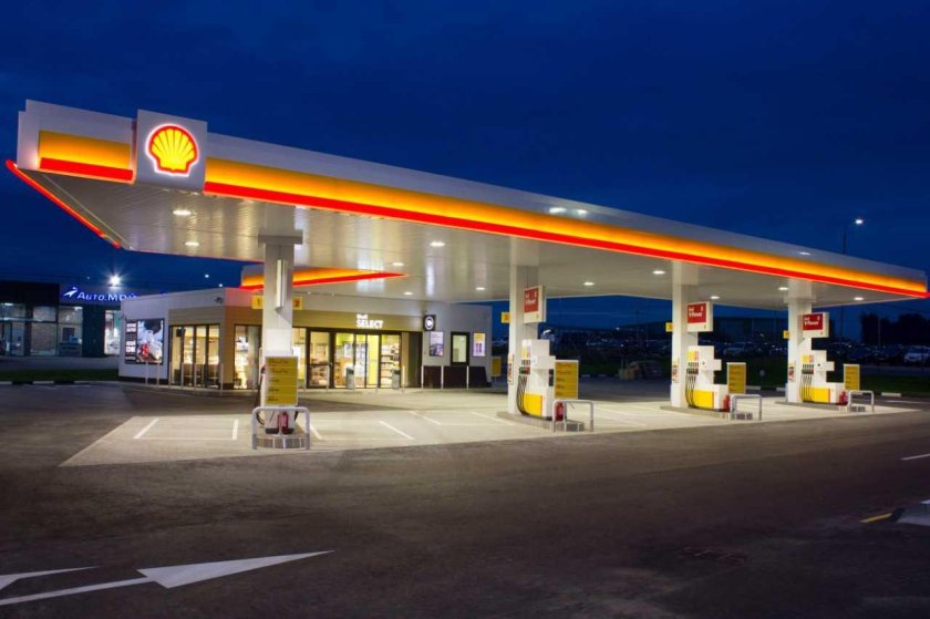 Заправочные станции Шелл