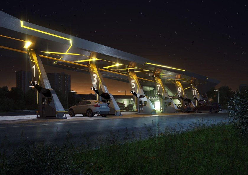 Современные АЗС