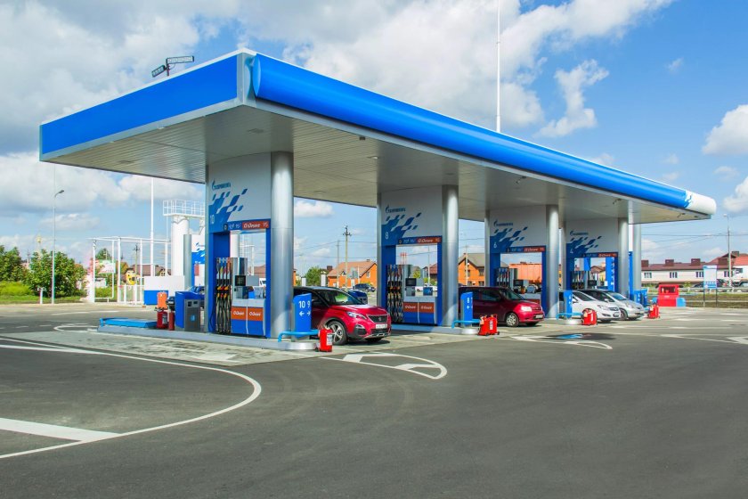 АЗС станция Газпромнефть