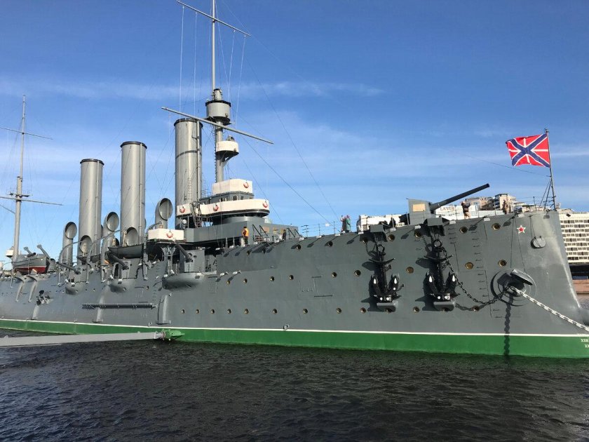 Крейсер Аврора в Санкт-Петербурге