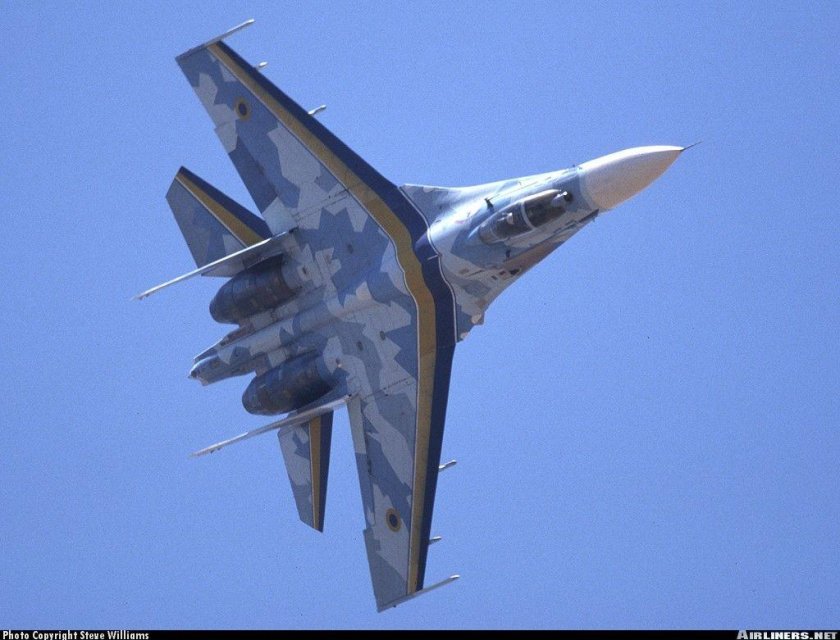 Истребитель вверх ногами