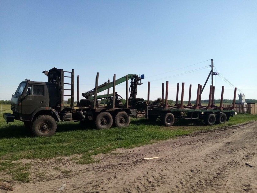 Камаз фискарс лесовоз 4310