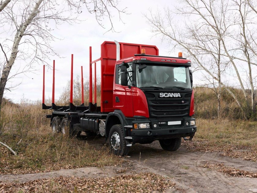 Скания лесовоз улк