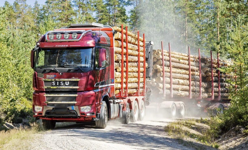 Сиса грузовик лесовоз