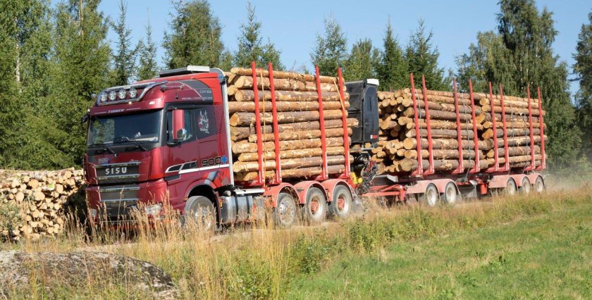 Скания 730 лесовоз