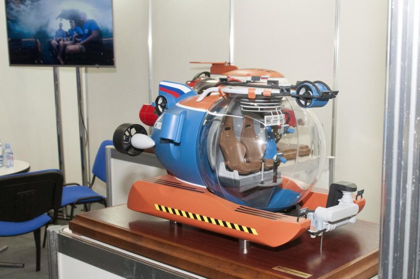 Обитаемый подводный аппарат Газпром