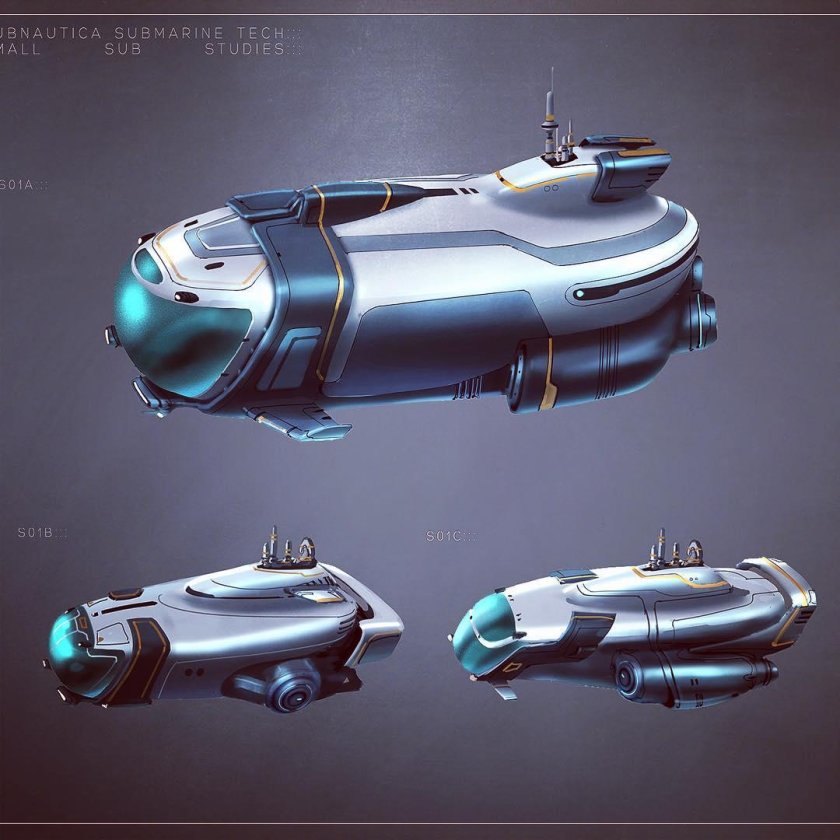 Субмарина Циклоп Subnautica