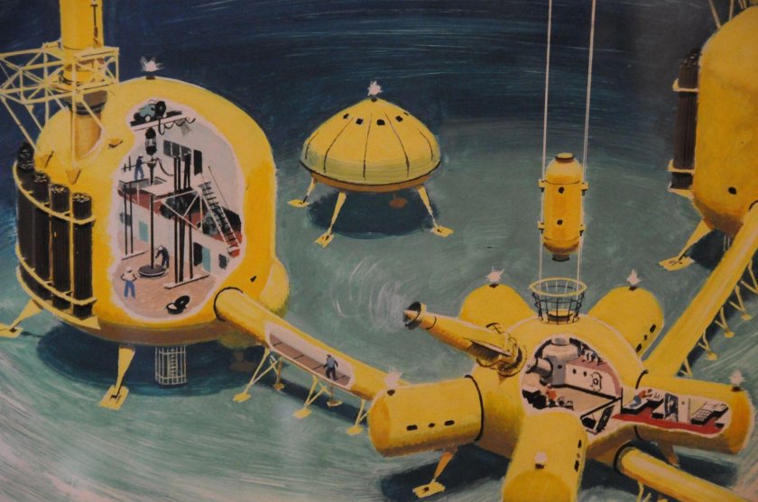 Жак Ив Кусто подводная станция