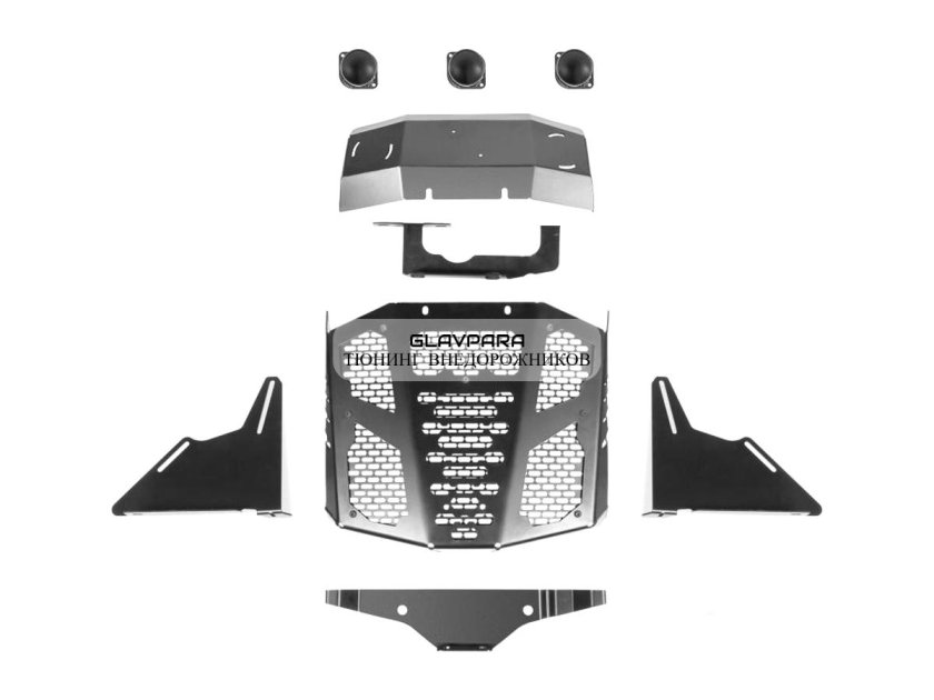 Вынос радиатора стелс леопард