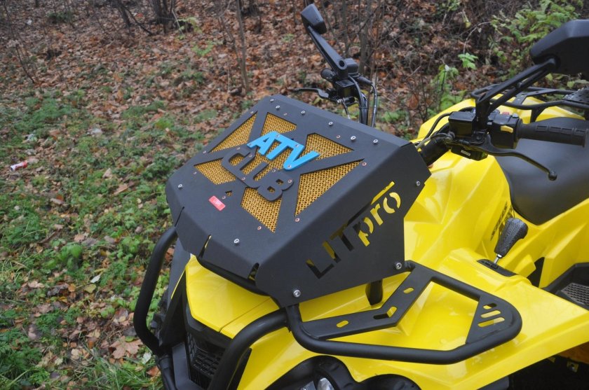 Вынос радиатора стелс динли 800