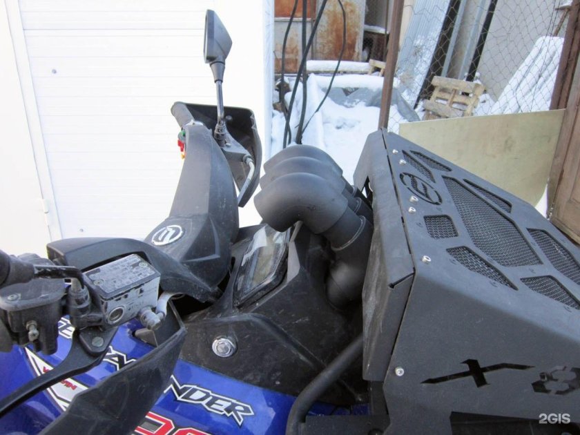 Вынос радиатора и шноркеля на квадроцикл CF Moto 600 2024