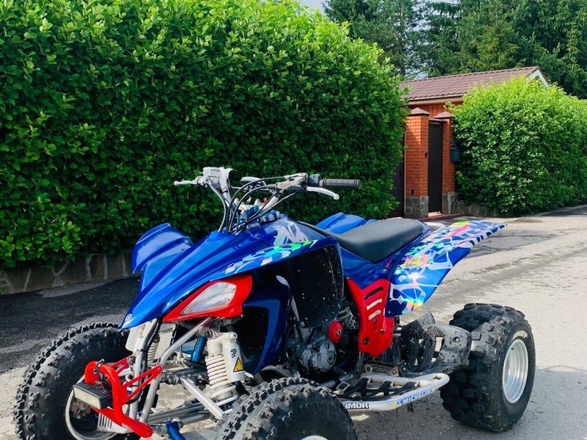Квадроцикл ямаха раптор 700