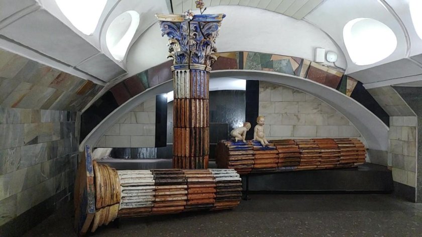 Римская метро Москва фонтан