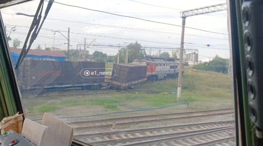 На станции поездов