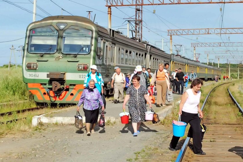 Поезд электричка