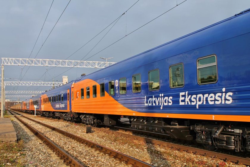 Latvijas Ekspresis поезд