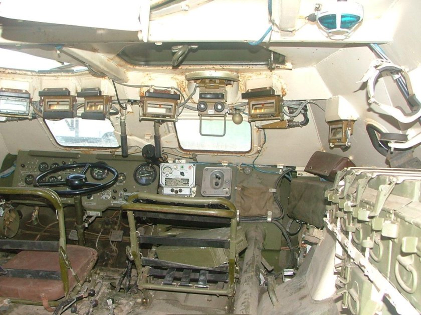 Кабина бтр 80