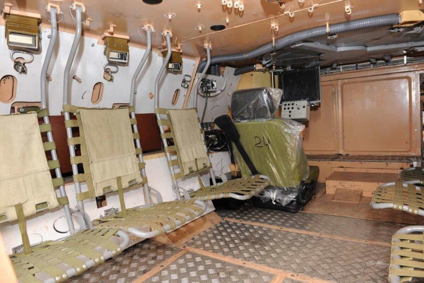 Кабина БТР 80