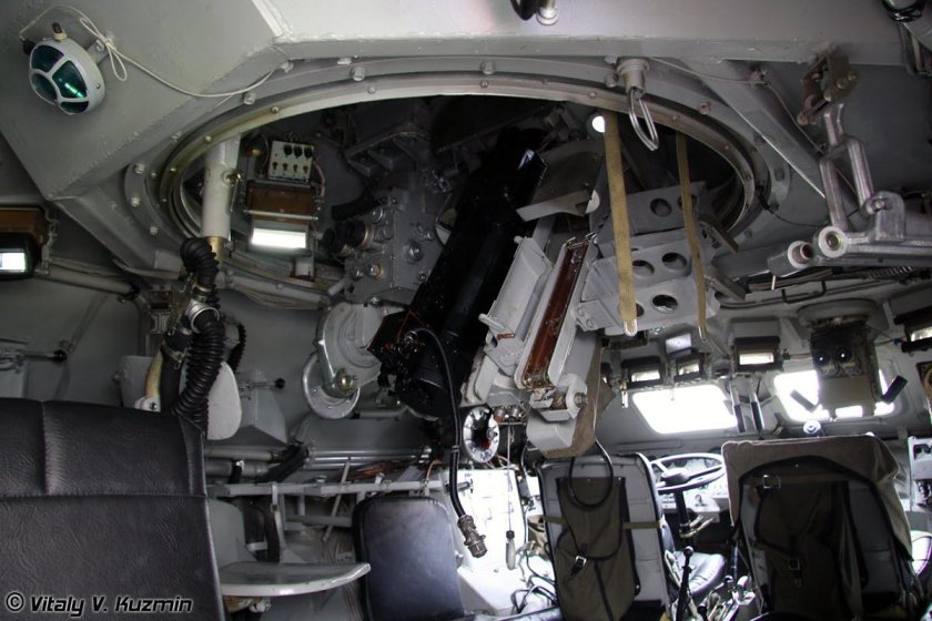 БТР 80 башня внутри