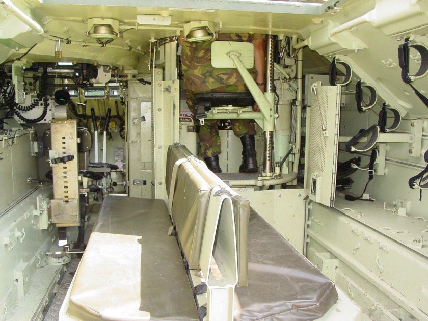 БТР 80 салон