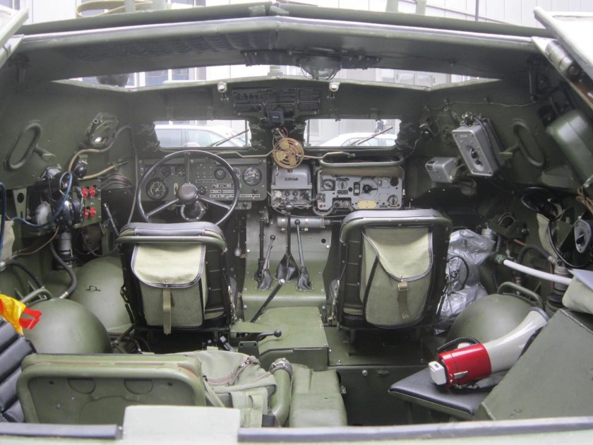 Кабина БТР 80