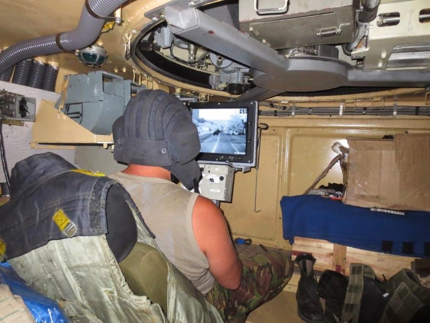 Кабина БТР 80