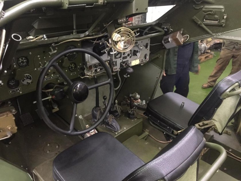 Бтр 80 салон