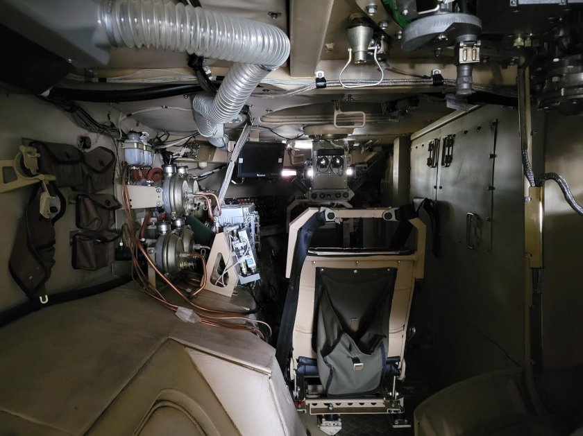 В нутри танка т14 армата