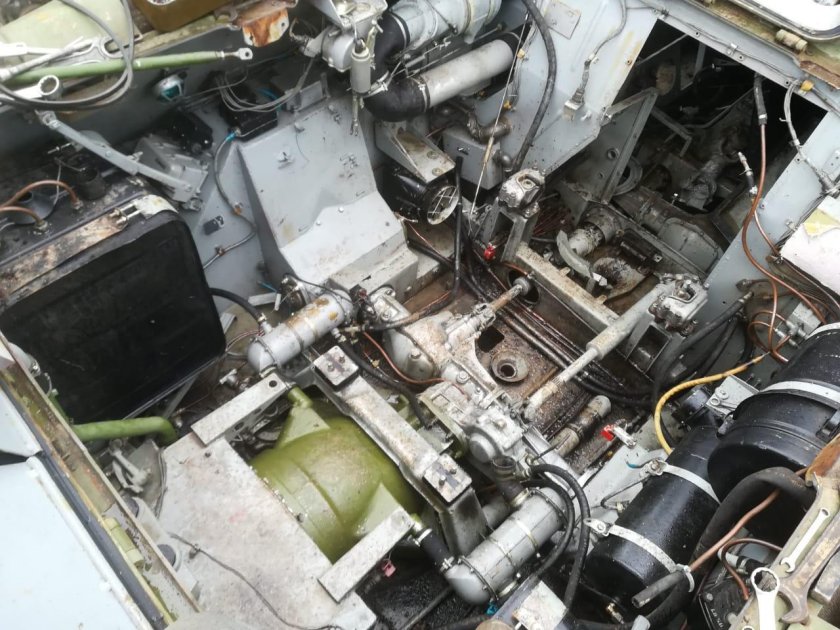 Силовой агрегат БТР 80