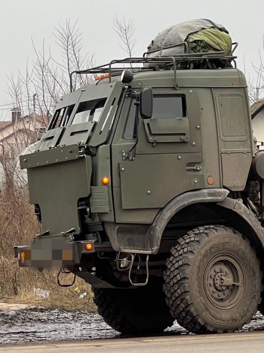 Камаз бронированный военный