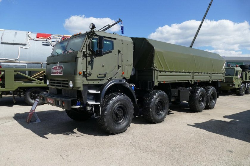 КАМАЗ 6350 С бронекабиной