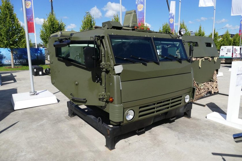 КАМАЗ-6350 С бронированной кабиной