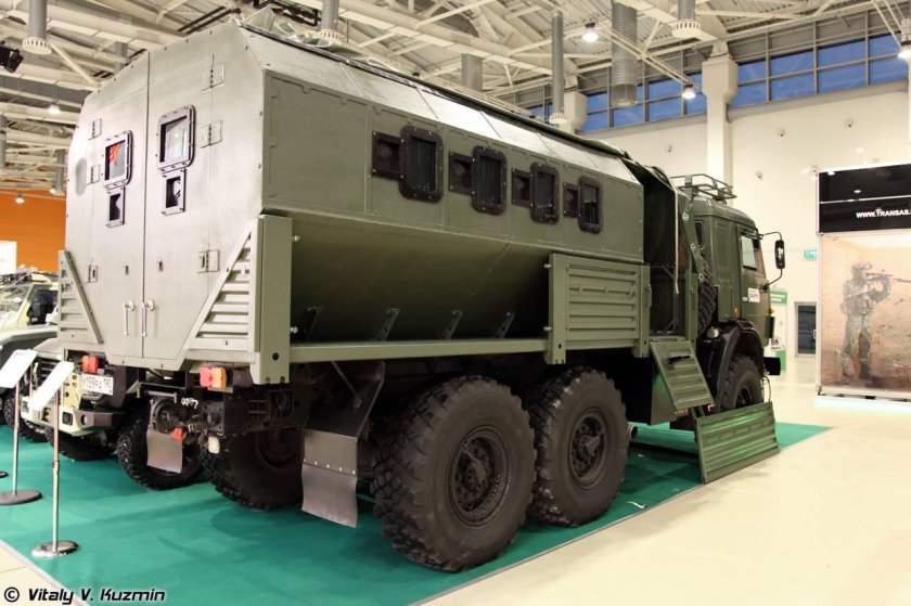 КАМАЗ 5350 бронированный