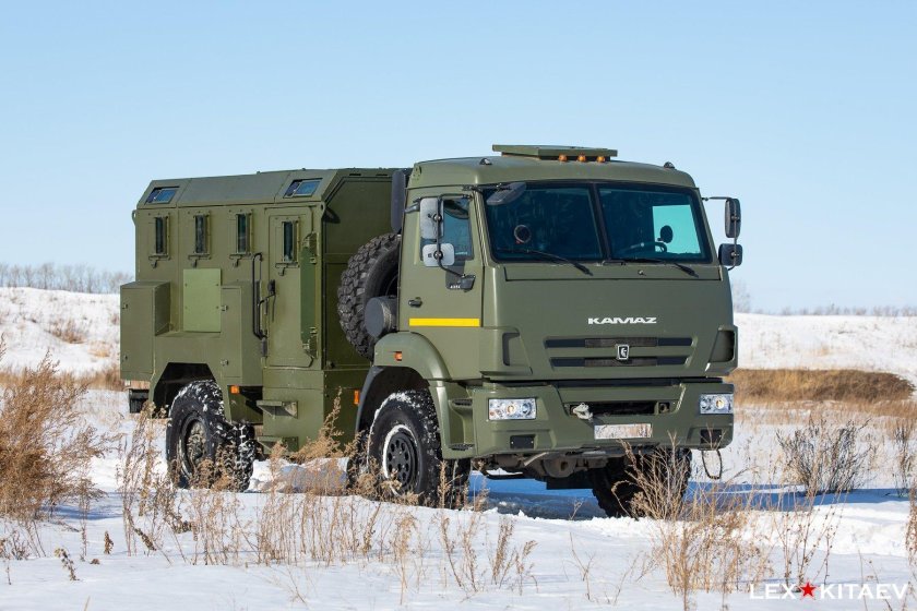КАМАЗ армейский 43501