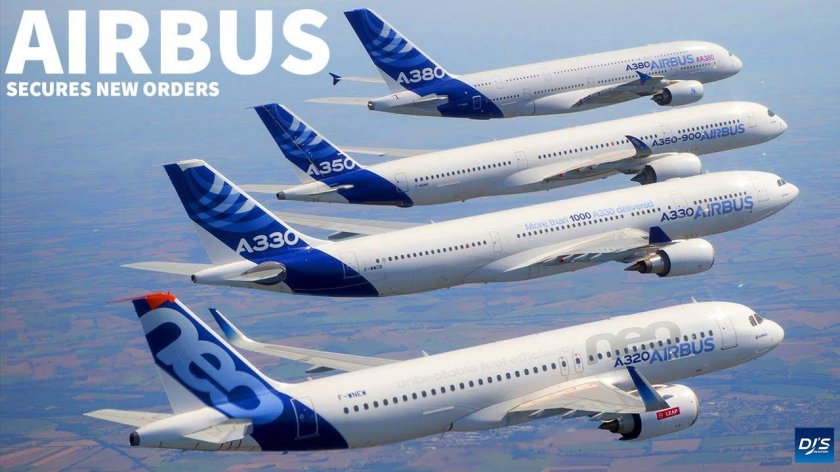 Пассажирский самолёт аэробус