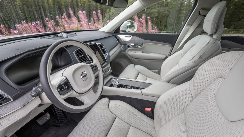 Новый Вольво xc90 салон