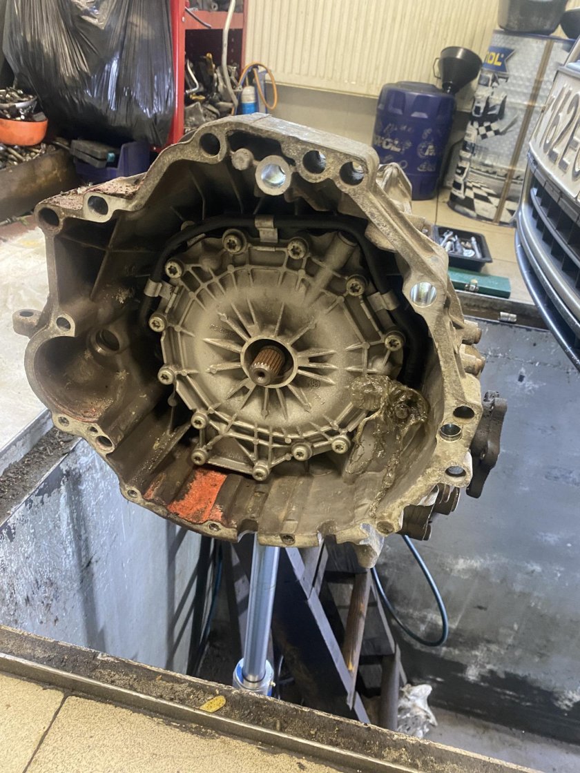 Audi вариатор замена маховика