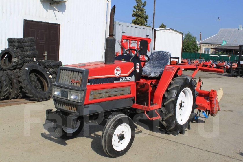 Японский трактор Янмар fx175