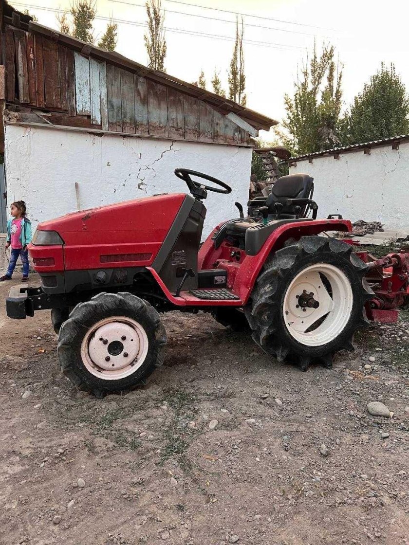 Трактор японский минитрактор мицубиси