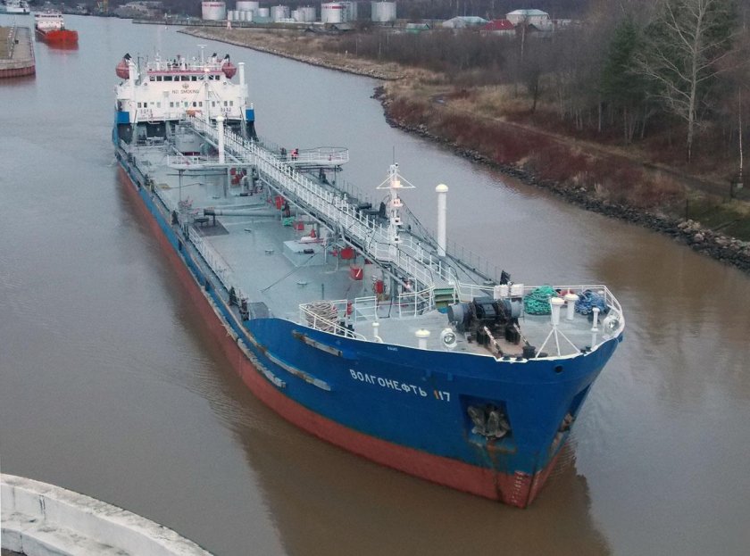 Теплоход Волгонефть