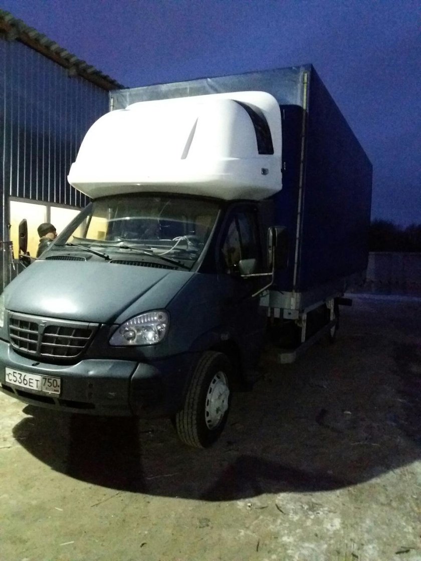 ГАЗ-3310 Валдай накрышный спальник