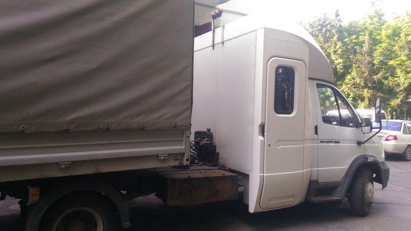 Газель седельный тягач 33104