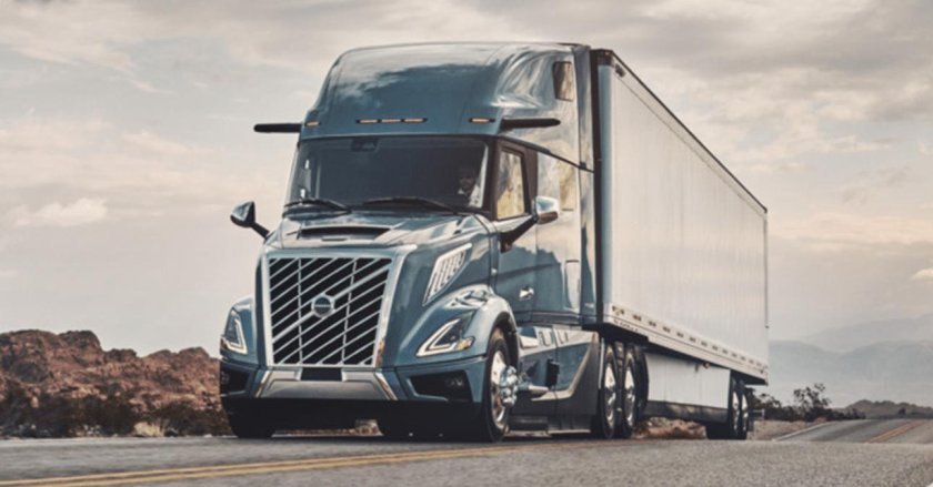 Новый грузовик вольво